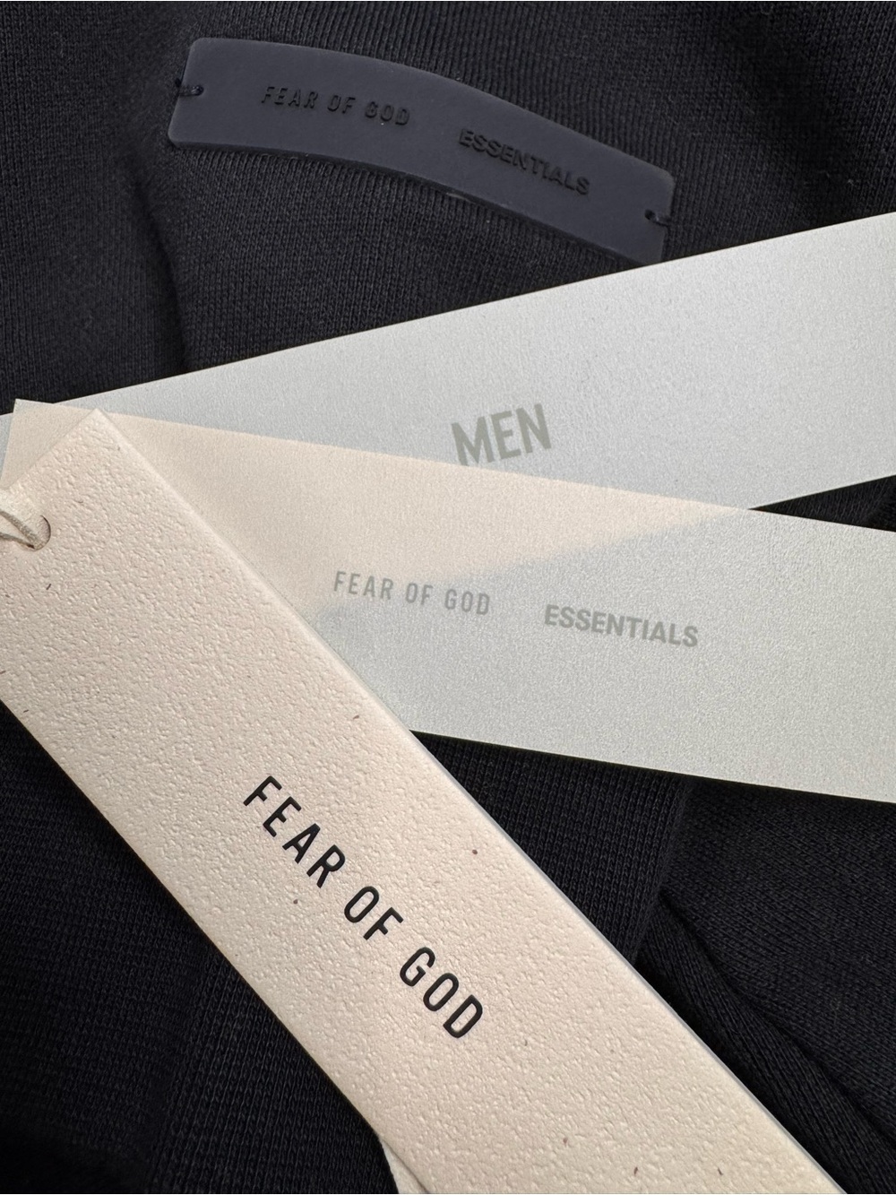 Essentials Classic Crewneck Sweatshirt Mens Medium NWT Fear of God Logo Fleece - Picture 3 of 6